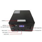OKA Home power bank in case of a power outage (mobile power station) 300 W - 40 A  / Model SW-300 - Image 2