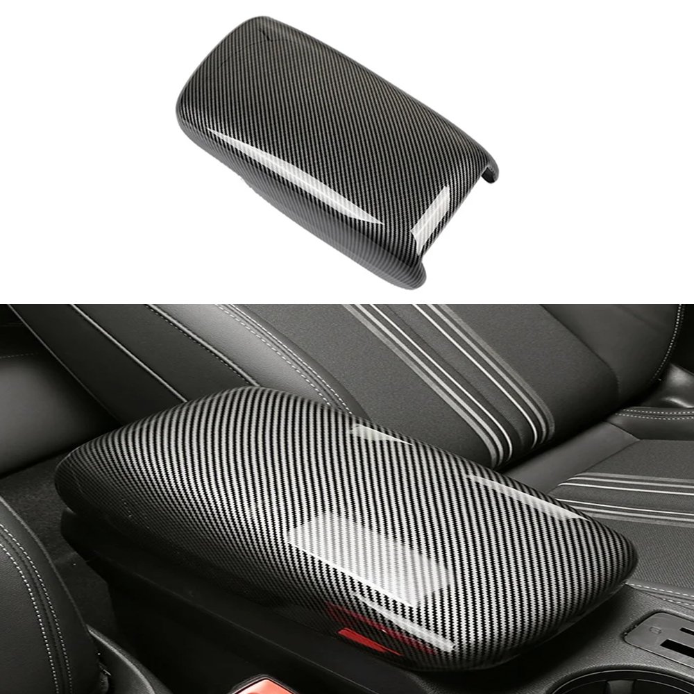 DSHGDXwhqgdhwjqgdhwqjd Car armrest cover (centre console) compatible with GLA / Carbon color - Image 1