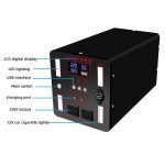 UPS OKA Home power bank in case of a power outage (mobile power station) 1200 W - 150 A  / Model SW-1200 - Image 2