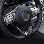 Steering wheel Frame For Mercedes C W205 2019-2020 / Carbon Color - Image 3