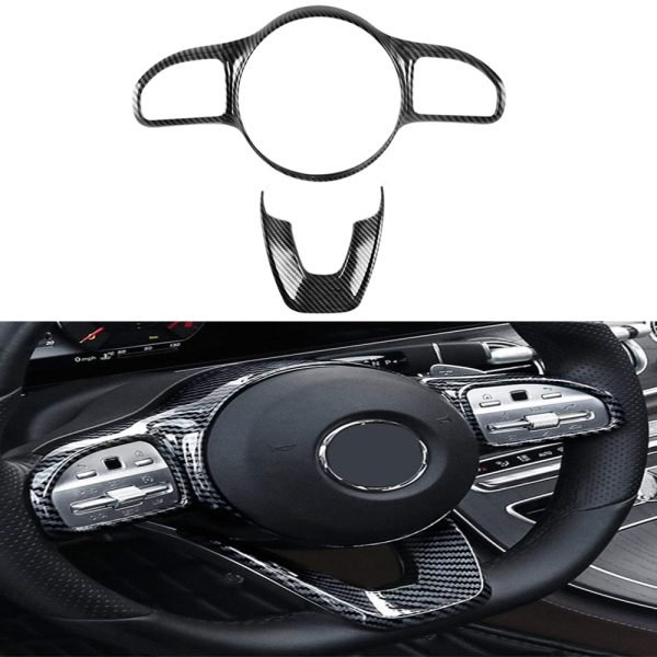 Steering wheel Frame For Mercedes C W205 2019-2020 / Carbon Color