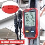 Solar PV Multimeter - Solar MPPT Meter with Ultra Clear Large LCD Display Smart MPPT Open Circuit Voltage Troubleshooting Aid Tool for Solar PV Tester 800W /Model FB673PV - Image 4