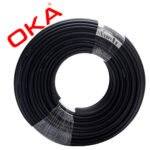 OKA High Quality 100M Single Core 6mm Solar PV DC Cable / SSF Model – Black