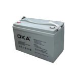 OKA Solar Cell Gel Battery Made of High Quality Material 12V – 100Ah - Image 2