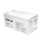 OKA Solar Cell Gel Battery Made of High Quality Material 12V – 200Ah - Image 5
