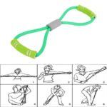 Yoga fitness circuit for women and men to train the back and legs, suitable for all ages / Model ZPP50 – Green Color - Image 2
