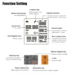 Multi-function Automatic Water Sprinkler Timer for Garden and Land Irrigation Control / Model GVC50 - Image 5