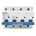 OKA 4 way electrical circuit breaker, 125A - 500V / Model OB12Z-125