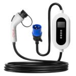 OKA Electric Car Charger Compatible with All Electric Cars 7 KW – 32 Amp – 250 Volt ( GBT portable EV charger ) / Model YYU60