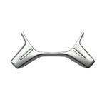 Steering wheel Frame Compatible with Mercedes E , C , A Class Model 2011 – 2013 / Silver Color