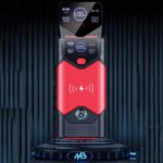 Car Jump Starter (Power Bank) 12000 mAh with Car Air Blower with 2 USB Outputs / Black * Red - Image 3