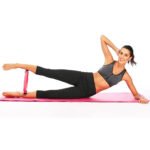 Yoga fitness circuit for women and men to train the back and legs, suitable for all ages / Model HHN50 – turquoise * Black Color - Image 5