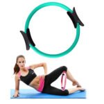 Yoga fitness circuit for women and men to train the back and legs, suitable for all ages / Model HHN50 – turquoise * Black Color - Image 2