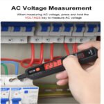 Electric Test Pen AC12-300V Voltage with LCD Display and Live Cable Break Point Detector with Flashlight - Image 9