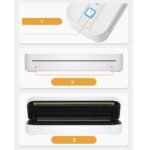 Netum wireless thermal printer that you can use via the application or Bluetooth - A4 - Image 6