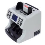OKA money sorting, counting and counterfeit detection machine with an internal printer for printing the money report  (Egypt – Dollar – Euro ) / Model OKA-880P