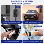 Oka Portable Electric Vehicle (EV) Charger GBT, Dustproof and Water Spray Resistant, 16 Amp, 3.5 kW / Portable Mode2 - Image 4
