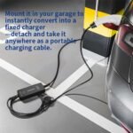 Oka Portable Electric Vehicle (EV) Charger TYPE2, Dustproof and Water Spray Resistant, 16Amp, 3.5Kw/ Model:TurboVolt - Image 3